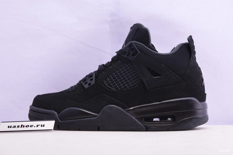 (2020)  4 CU1110-010 Cat Jordan Black Retro 0513